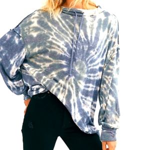 Free People Best Catch Tie Dye Sweatshirt